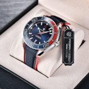 Blue & Red Sport Automatic Men’s Watch - Image 6