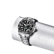 Luxury Stainless Steel GMT Automatic Watch - Image 2