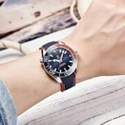 Blue & Red Sport Automatic Men’s Watch - Image 4