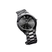 Men’s All-Black Stainless Steel Minimalist Wristwatch - Image 2
