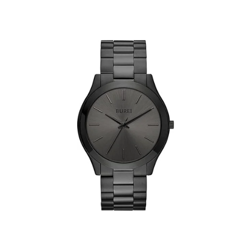 pic (3) Men’s All-Black Stainless Steel Minimalist Wristwatch - Image 1